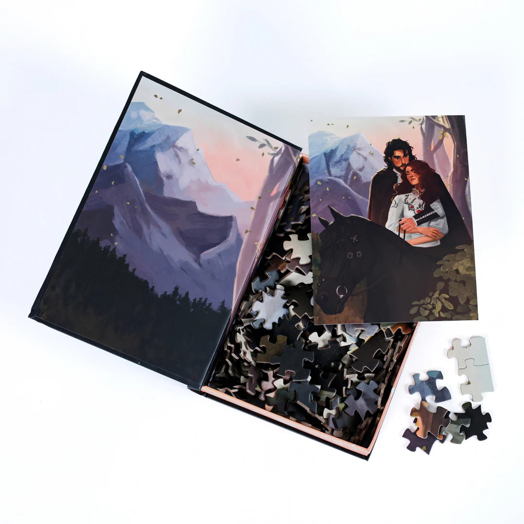 Traveling Through Turah Keepsake Puzzle | Shield of Sparrows by Jennifer Dove, 250 Piece Puzzle
