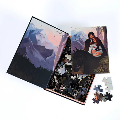 Traveling Through Turah Keepsake Puzzle | Shield of Sparrows by Jennifer Dove, 250 Piece Puzzle