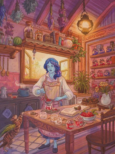 Kiela & Caz’s Jam Shop The Spellshop by Nicole Gustafsson, 250 Piece Puzzle