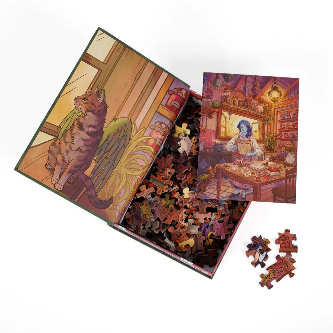 Kiela & Caz’s Jam Shop The Spellshop by Nicole Gustafsson, 250 Piece Puzzle