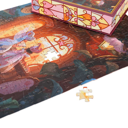 The Fairytale Bookshop Keepsake Puzzle by Maxine Vee, 250 Piece Puzzle