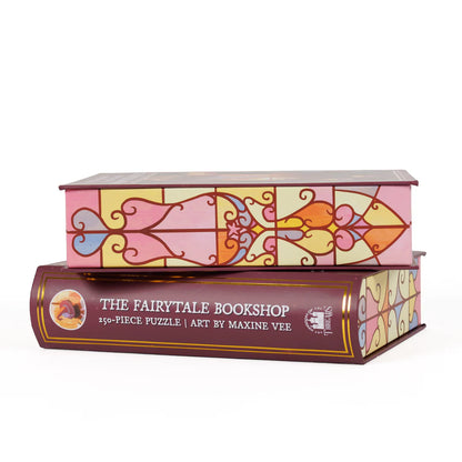 The Fairytale Bookshop Keepsake Puzzle by Maxine Vee, 250 Piece Puzzle