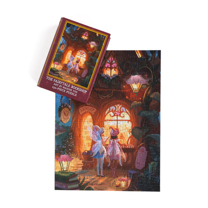 The Fairytale Bookshop Keepsake Puzzle by Maxine Vee, 250 Piece Puzzle