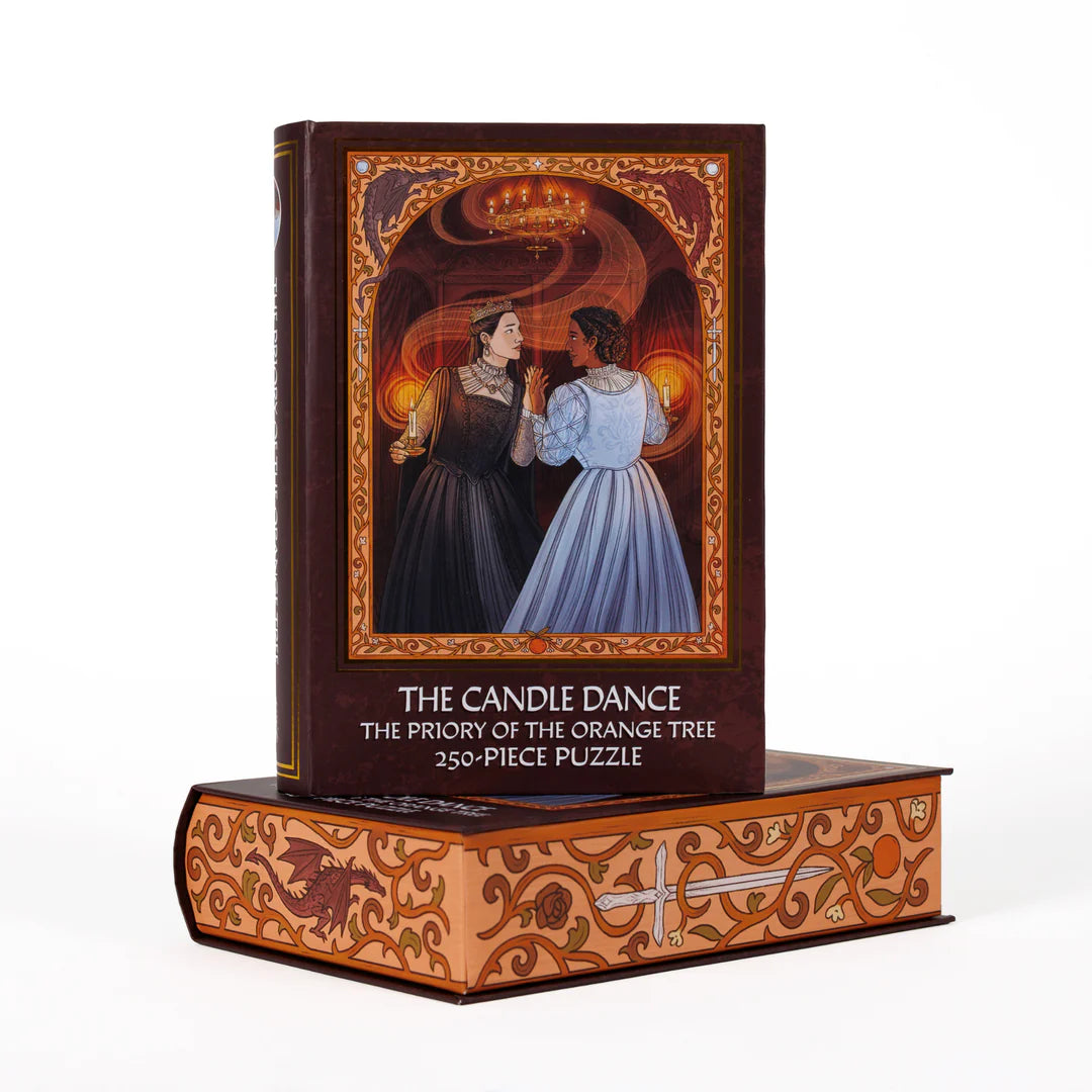 The Candle Dance Keepsake Puzzle | Priory of the Orange Tree by Laya Rose, 250 Piece puzzle
