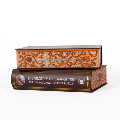 The Candle Dance Keepsake Puzzle | Priory of the Orange Tree by Laya Rose, 250 Piece puzzle