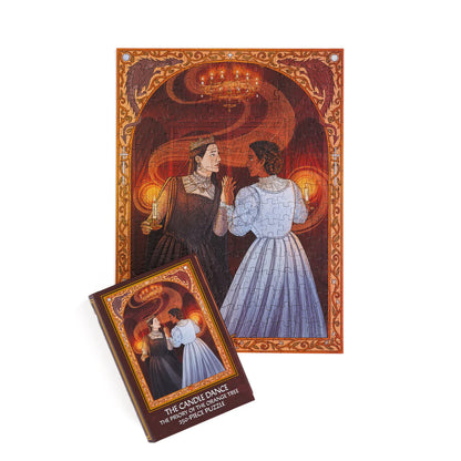 The Candle Dance Keepsake Puzzle | Priory of the Orange Tree by Laya Rose, 250 Piece puzzle