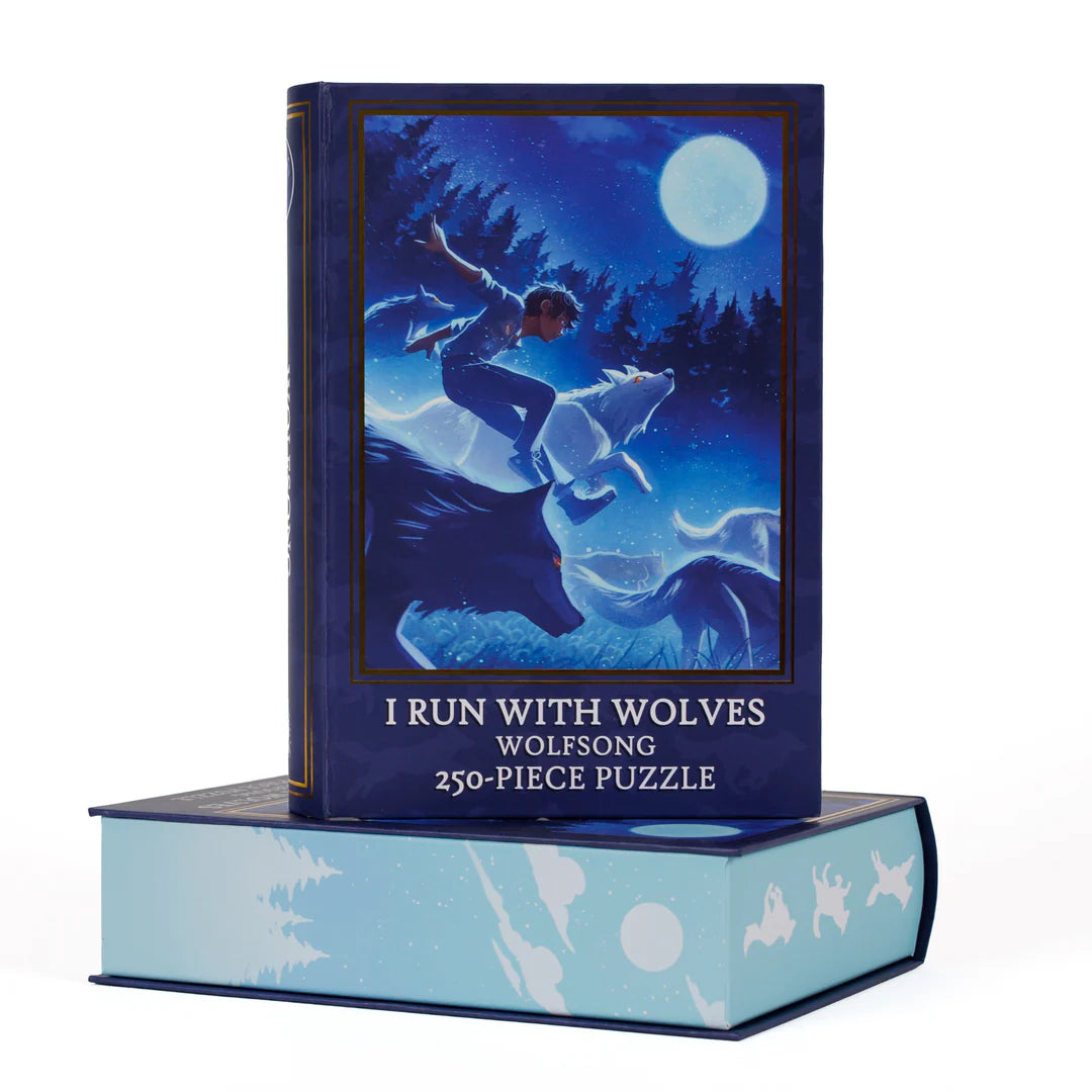 I Run With Wolves Keepsake Puzzle | Green Creek by Alessia Trunfio, 250 Piece Puzzle