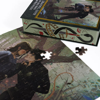 Cruel, Beautiful, Clever Keepsake Puzzle | The Novels of Elfhame by Jennifer Dove, 250 Piece Puzzle