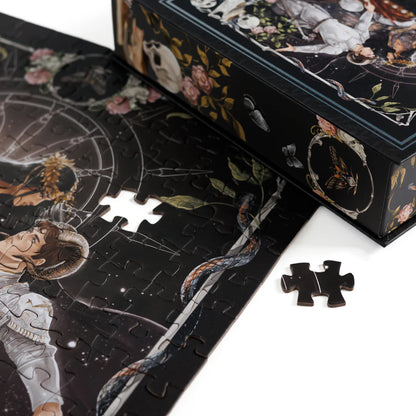 'Til the End of Days Keepsake Puzzle | Ninth House by Meridyan Art, 250 Piece Puzzle