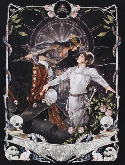 'Til the End of Days Keepsake Puzzle | Ninth House by Meridyan Art, 250 Piece Puzzle