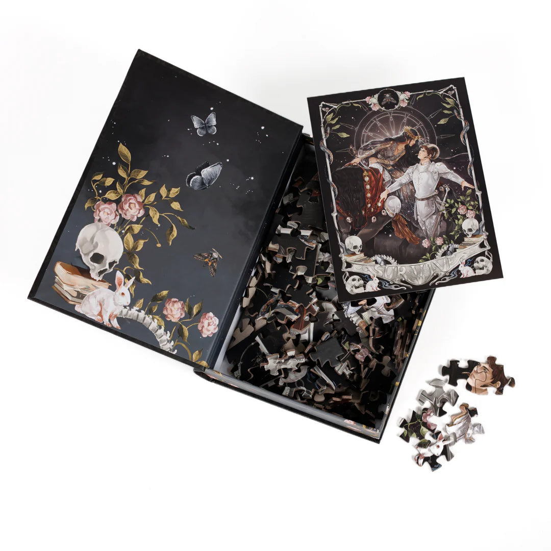 'Til the End of Days Keepsake Puzzle | Ninth House by Meridyan Art, 250 Piece Puzzle