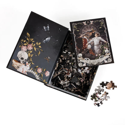 'Til the End of Days Keepsake Puzzle | Ninth House by Meridyan Art, 250 Piece Puzzle