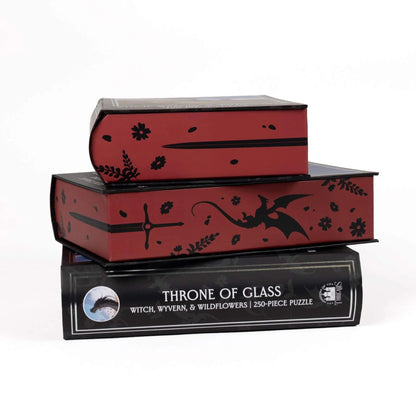 Witch, Wyvern & Wildflowers by Caitlin Hoseck - Throne of Glass, 250 Piece Keepsake Puzzle