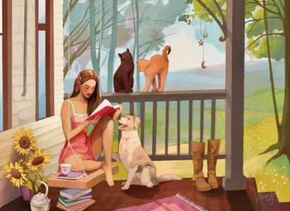 Peaceful Morning by Laia Tinaut, 1000 Piece Puzzle