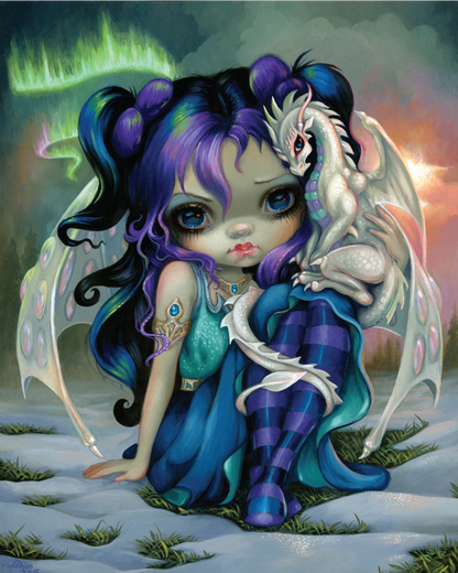 Jasmine Becket-Griffith's "Frost Dragonling" Goliath Coin