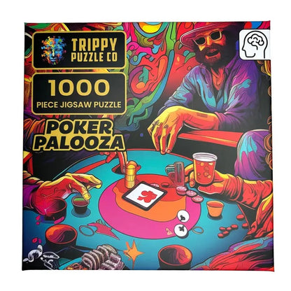 Poker Palooza, 1000 Piece Puzzle