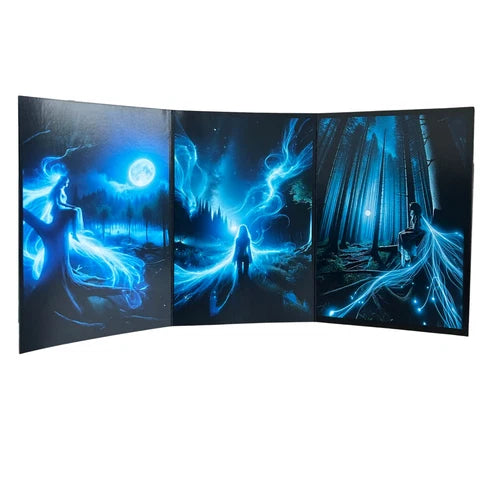 Triptych Moonlight Vigil Card