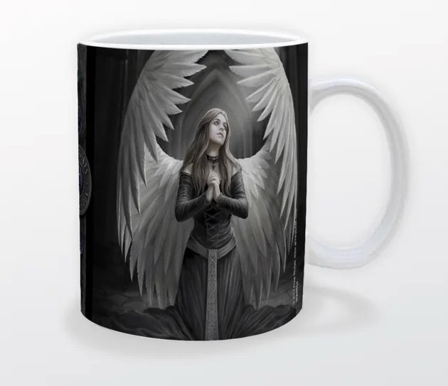 Prayer for the Fallen by Anne Stokes, Mug