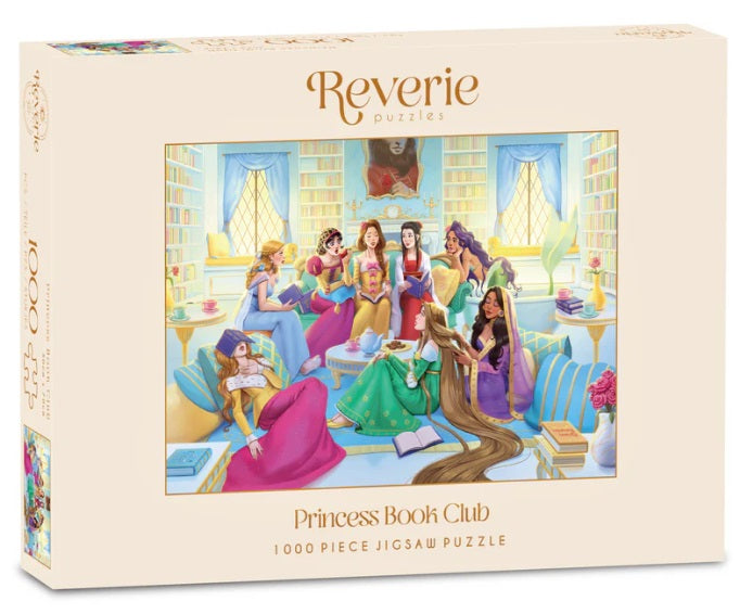 Princess Book Club by Keri Ruediger, 1000 Piece Puzzle