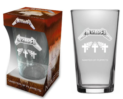 Metallica - Master of Puppets, Beer Glass