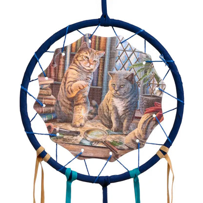Lisa Parker Purrlock Holmes Cat Dreamcatcher