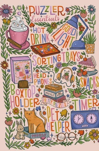 Puzzler Essentials by Stephanie Kate, 1000 Piece Puzzle