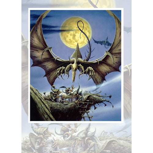 Caught in the Act by Rodney Matthews, Greeting Card