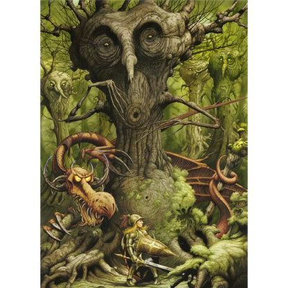 Jabberwocky by Rodney Matthews, Greeting Card