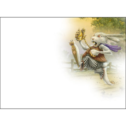 I'm Late! by Rodney Matthews, Greeting Card