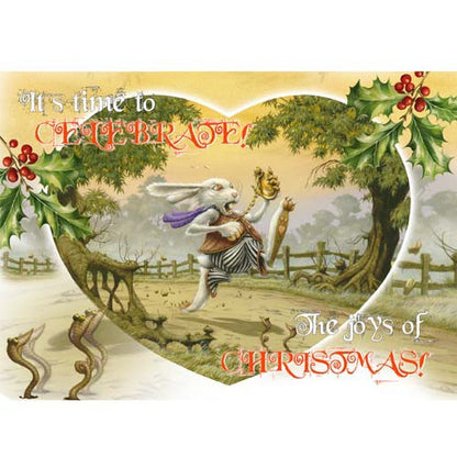 I'm Late Christmas Dreams by Rodney Matthews, Greeting Cards