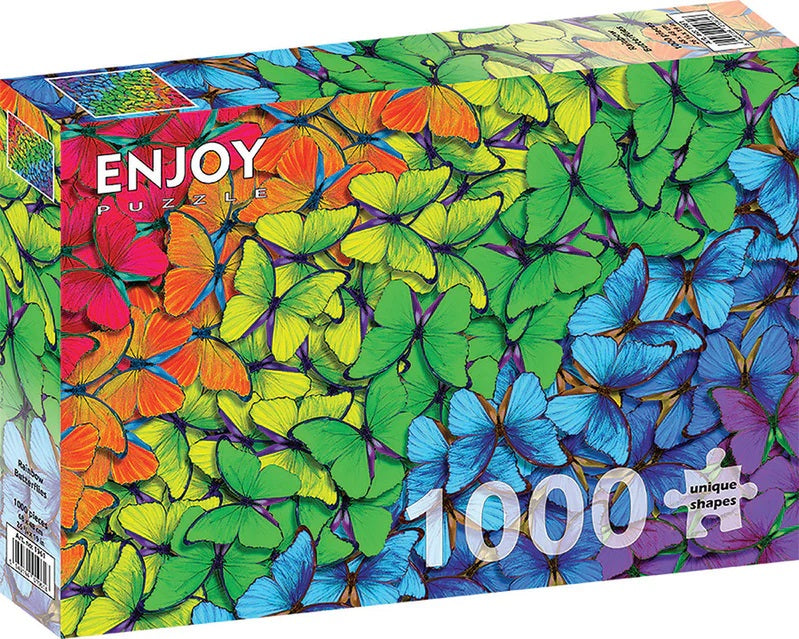Rainbow Butterflies by Enjoy, 1000 Piece Puzzle