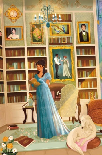 Regency Library by Lorena Cerqueira, 1000 Piece Puzzle