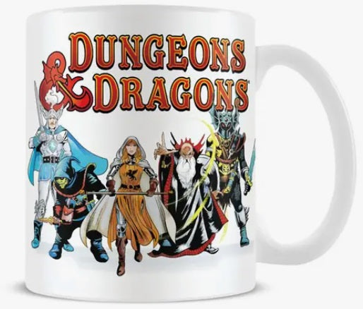 Dungeons & Dragons - Retro Group, 11 oz Mug