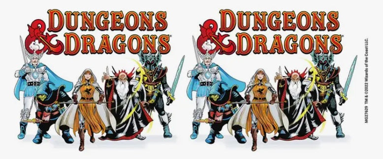 Dungeons &amp; Dragons - Retro groep, 11 oz mok