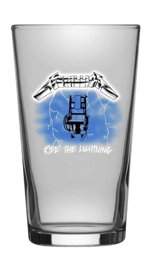 Metallica - Ride the Lighting, Beer Glass
