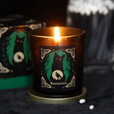 Rise of the Witches, Protection Candle By Lisa Parker