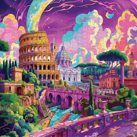 Roman Riddle, 1000 Piece Puzzle