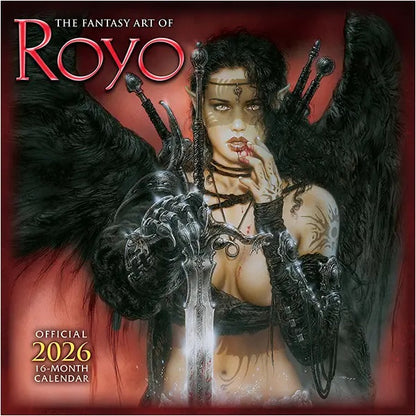 The Fantasy Art of Royo, 2026 Wall Calendar