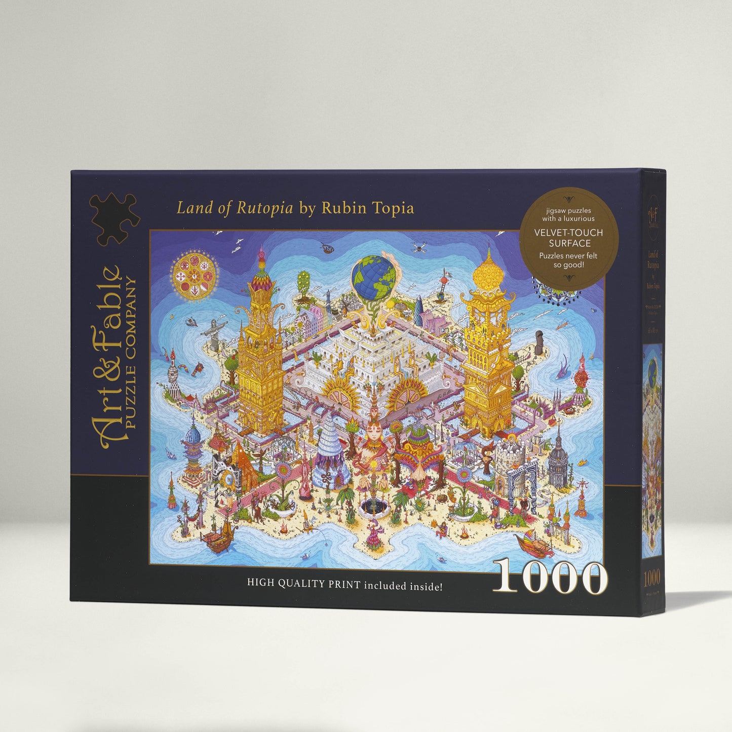 Land of Rutopia by Ruben Topia, 1000 Piece Puzzle