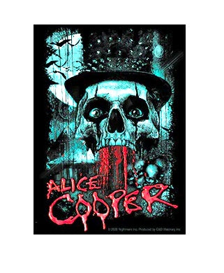 Alice Cooper - Bloody Skull, Sticker