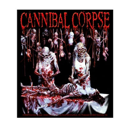 Cannibal Corpse - Butchered at Birth, Sticker