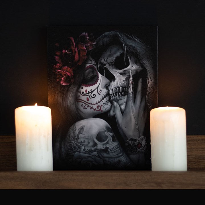 Dead Kiss by Spiral Direct, Canvas Print