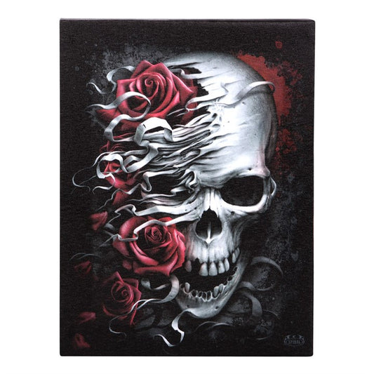 Skulls N' Roses van Spiral Direct, canvasafdruk