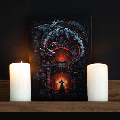 Dragon's Lair by Spiral Direct, Canvas Print