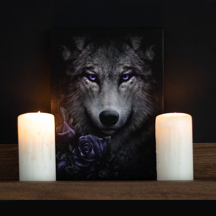 Wolf Roses by Spiral Direct, Canvas Print