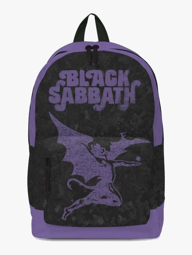 Rocksax Black Sabbath Backpack - Demon Purple