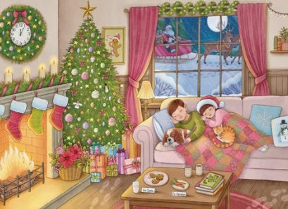 Waiting For Santa by Rose Skelton, 1000 Piece Puzzle