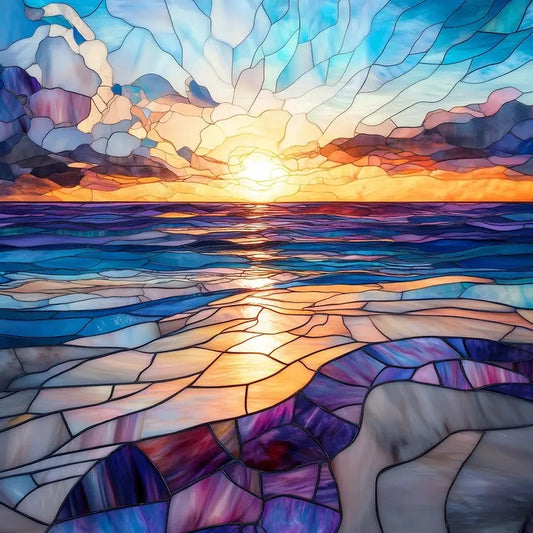 Sapphire Sunset, 1000 Piece Puzzle
