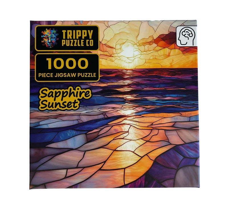 Sapphire Sunset, 1000 Piece Puzzle