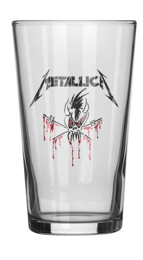 Metallica - Scary Guy, Beer Glass
